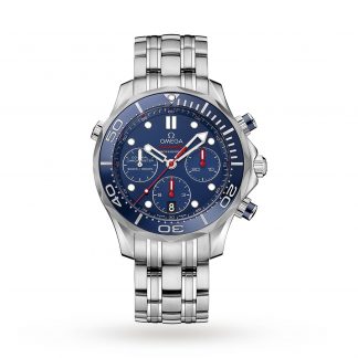 Omega Seamaster Diver 300m Co-Axial Chronograph 44mm Mens Watch